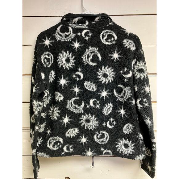 No Brand Name Patterned Qaurter-zip Crew Neck. - Picture 2 of 7